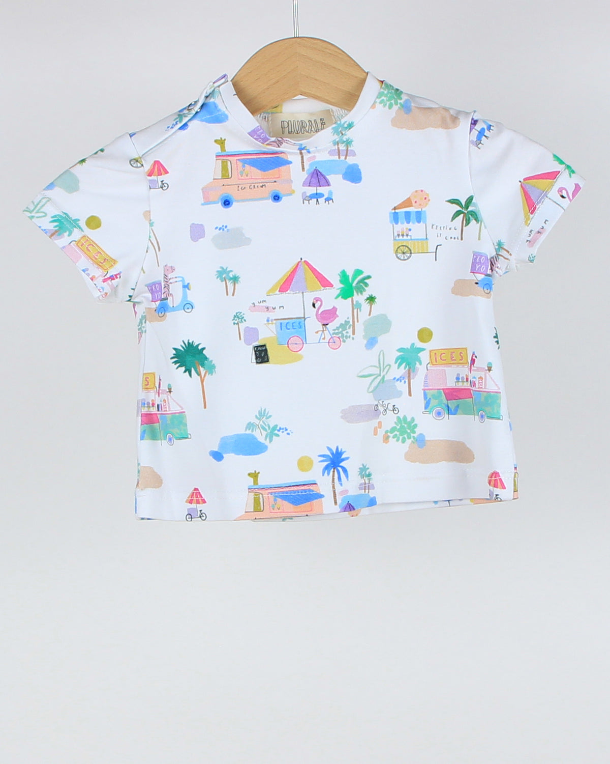 Set mini salopette e T-shirt - Ice Cream