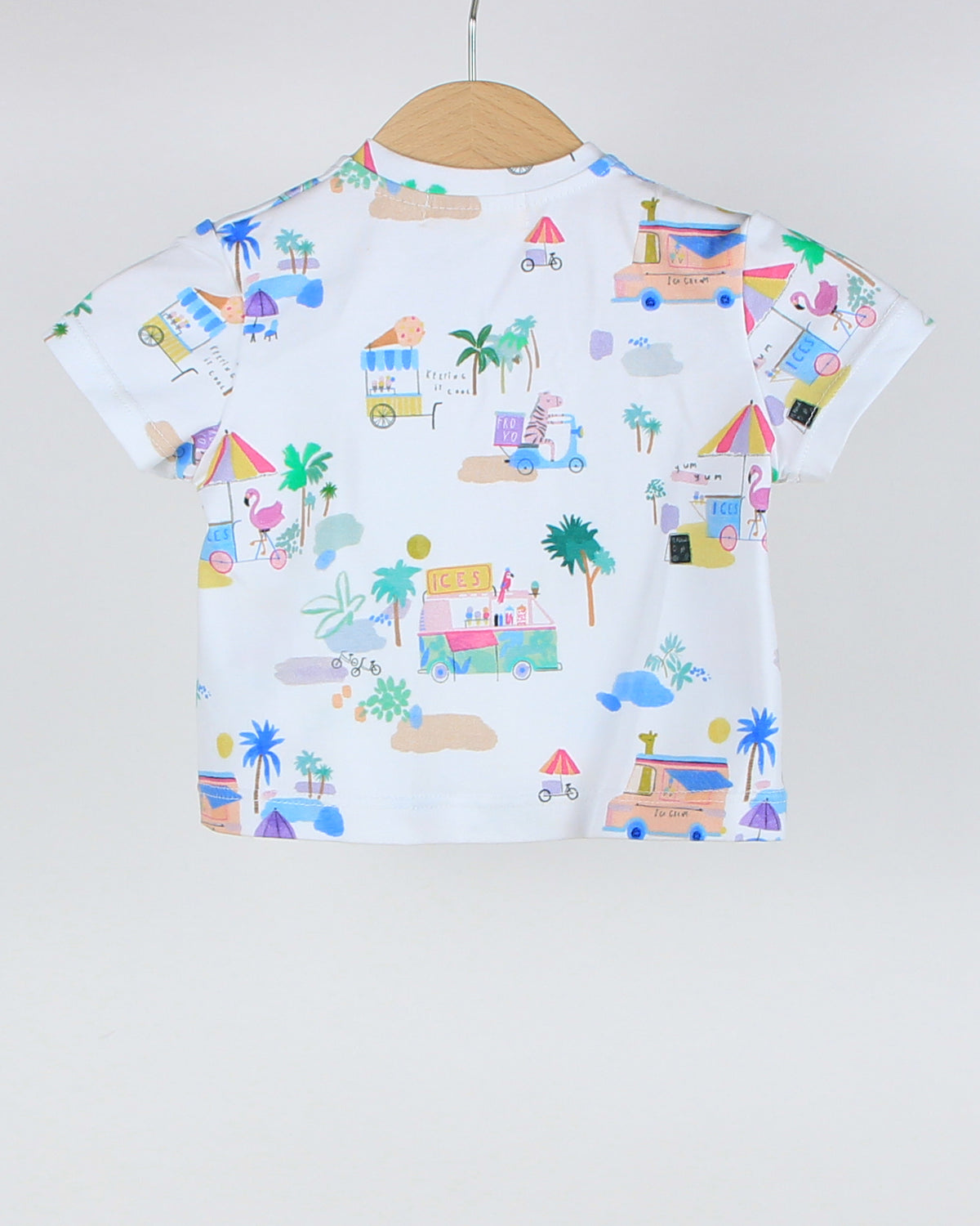 Set mini salopette e T-shirt - Ice Cream