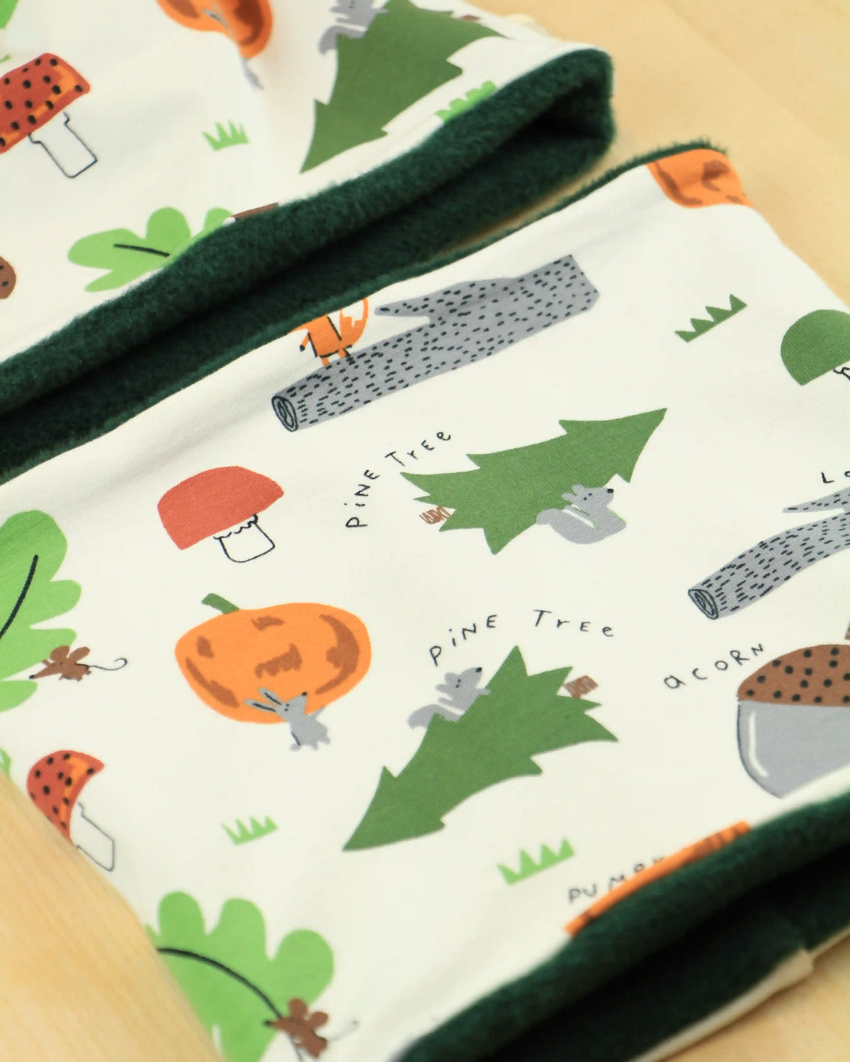 Set cuffia e scaldacollo Autunno e Inverno - Nel bosco